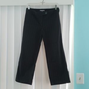 Ann Taylor pin stripe capri pants